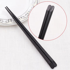 10 Pairs Japanese Chopsticks Non-Slip Sushi Food Sticks Chop