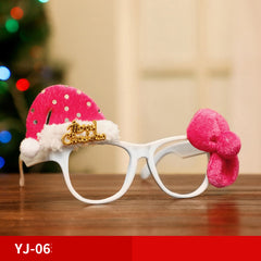 Christmas Glasses Frame
