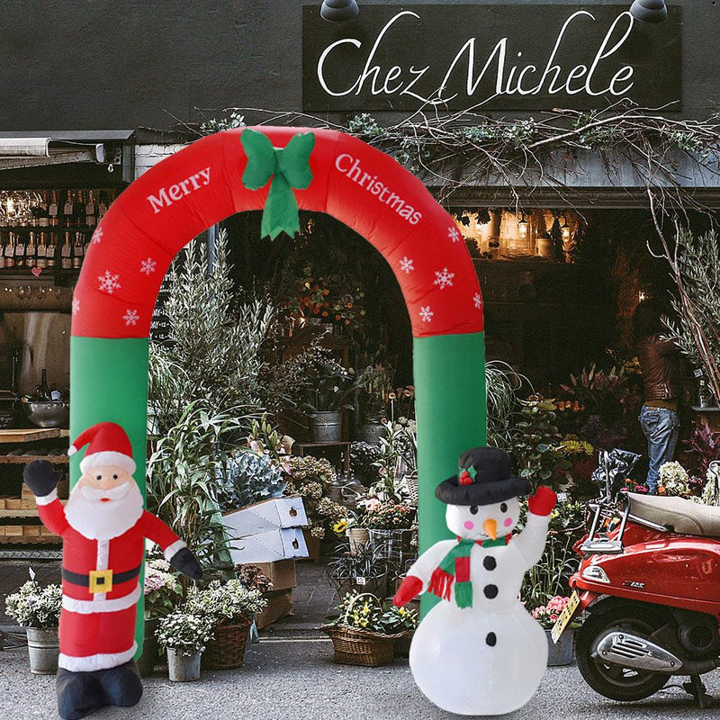 Inflatable Archway Christmas Decor