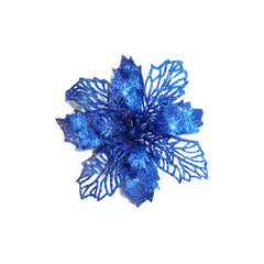 Glitter Artificial Christmas Flowers