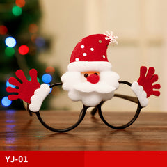 Christmas Glasses Frame