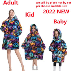 Oversized Hoodie Warm Blankets