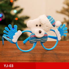 Christmas Glasses Frame