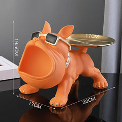 Cool French Bulldog Statue Storage