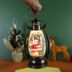 Christmas Clothes Crystal Ball Luminous Oil Lamp