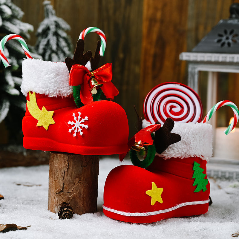 Christmas Decor Santa Boot Shoes