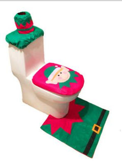 Merry Christmas Bathroom Decoration