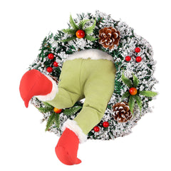 Christmas Thief Wreath Christmas