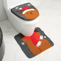 Merry Christmas Bathroom Decoration