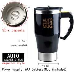 Self Stirring Magnetic Mug