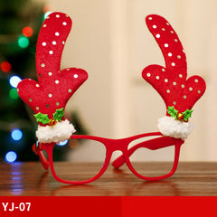 Christmas Glasses Frame