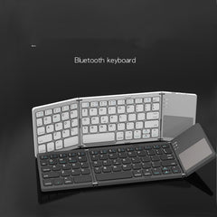 Mini Tri-fold Bluetooth Keyboard For Mobile Phone Computer Portable Wireless Thin Touch Universal