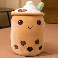 Cute Boba Milk Tea Plushie Toy