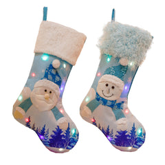 Glowing Large Christmas Socks