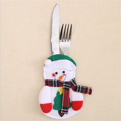 Santa Claus Fork Knife Holder