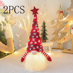 Christmas Gnome Faceless Doll
