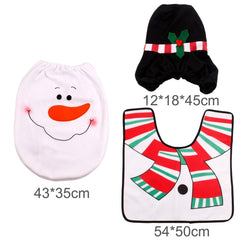 Merry Christmas Bathroom Decoration