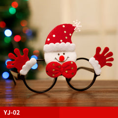 Christmas Glasses Frame