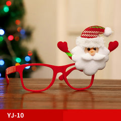 Christmas Glasses Frame