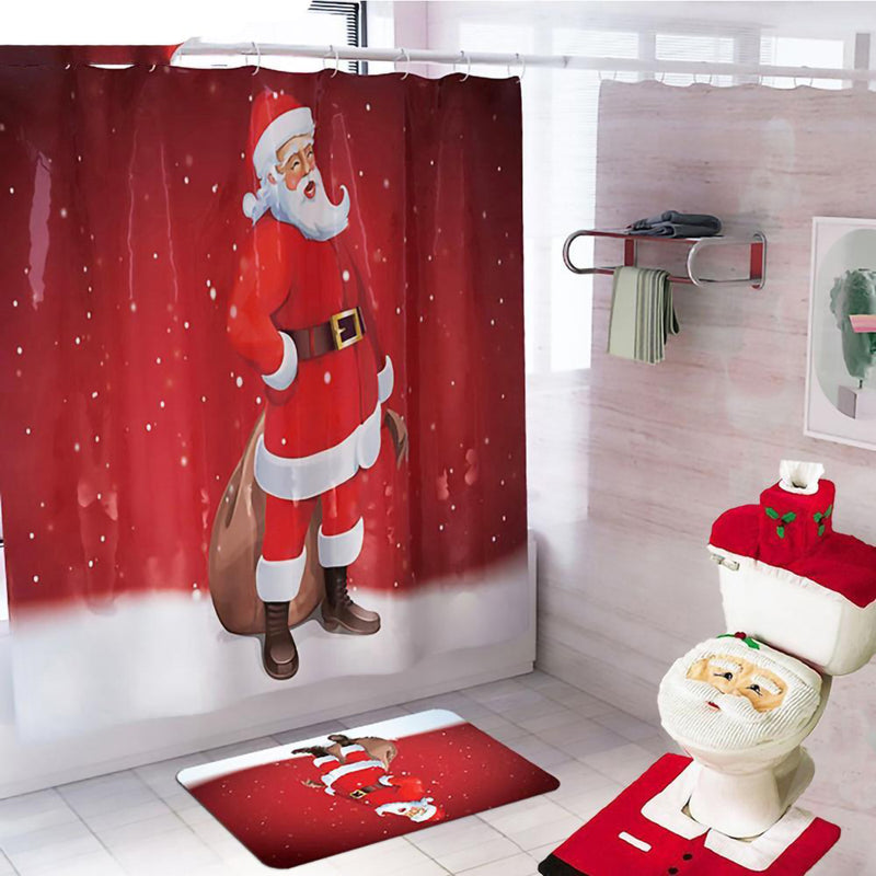 Merry Christmas Bathroom Decoration