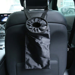 Hanging Car Garbage Folding Storage  Chair Back Garbage Bag