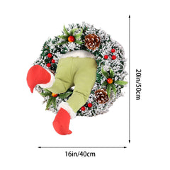 Christmas Thief Wreath Christmas