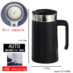 Self Stirring Magnetic Mug