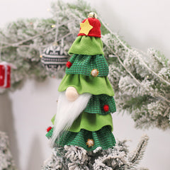 Christmas Decorations Forest Man Cake Dress Bottle Cover