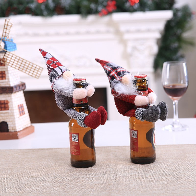 Christmas Decoration Supplies Santa Claus Bottle Cap