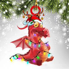 Dinosaur Christmas Decorations