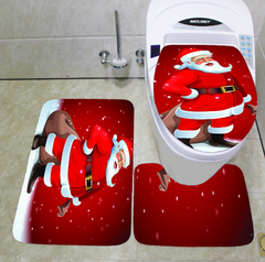 Merry Christmas Bathroom Decoration