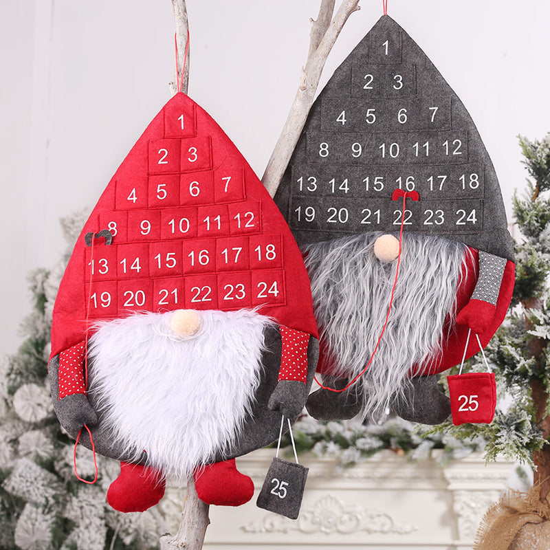 Christmas Advent Calendar Faceless Doll