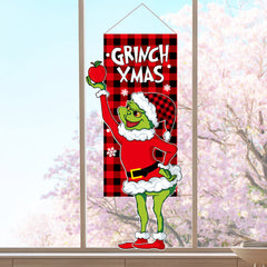 Christmas Decorations Faceless Doll Hanging Feet Doll Flag