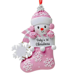 Christmas Hanging Ornament Mini Socks