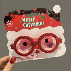 Christmas Glasses Frame Female Elk Dress Up Gift Party Glasses