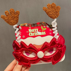 Christmas Glasses Frame Female Elk Dress Up Gift Party Glasses