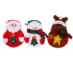 Santa Claus Fork Knife Holder
