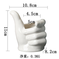 Finger Palm Vases