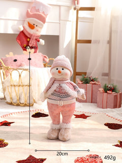 Cute Elk Santa Claus Prop Decoration
