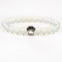 Pet Footprint Stone Bracelets