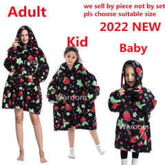 Oversized Hoodie Warm Blankets
