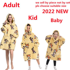 Oversized Hoodie Warm Blankets