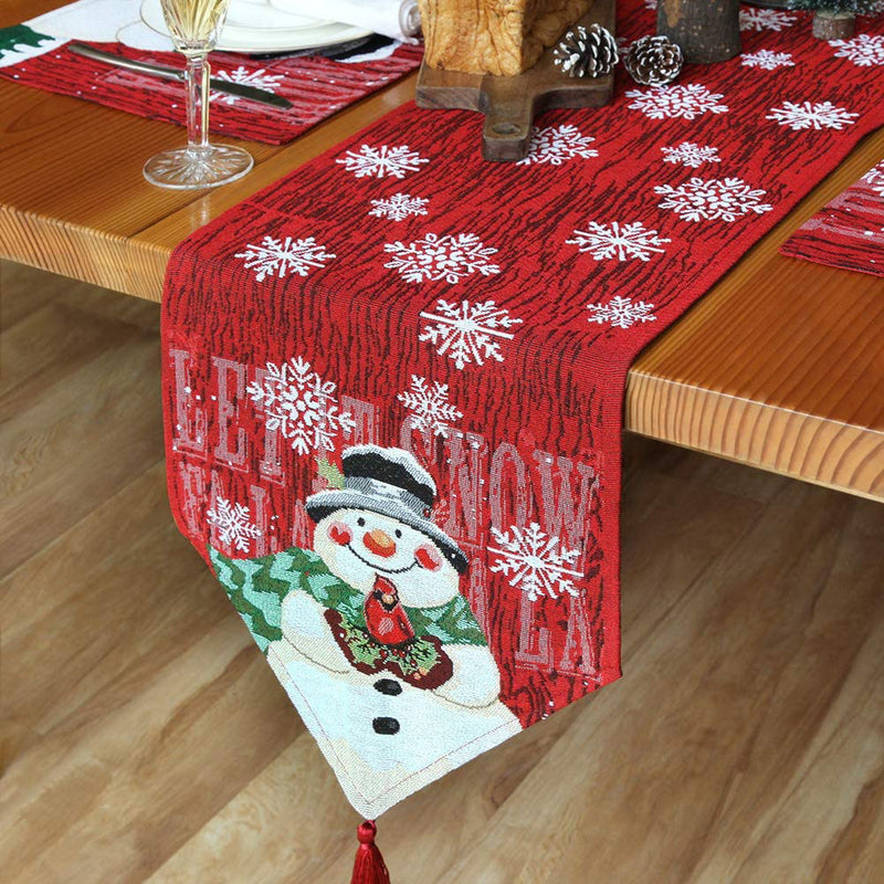 Christmas Tablecloth Decorations