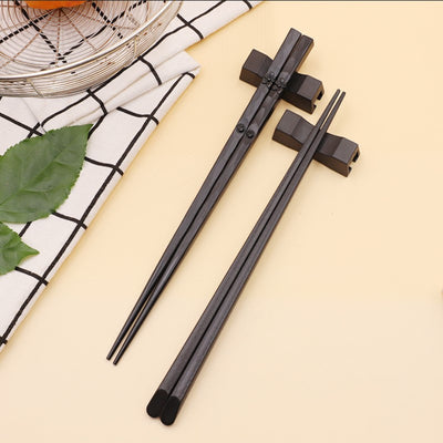 10 Pairs Japanese Chopsticks Non-Slip Sushi Food Sticks Chop