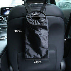 Hanging Car Garbage Folding Storage  Chair Back Garbage Bag