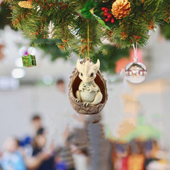 Dragon Egg Acrylic Christmas Ornament