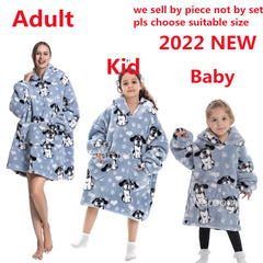 Oversized Hoodie Warm Blankets