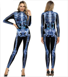 Bodysuit Skull Halloween Costumes