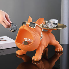 Cool French Bulldog Statue Storage