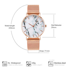 Mesh Band Wrist Watch